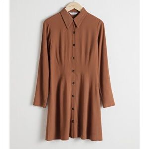 & Other Stories brown dress